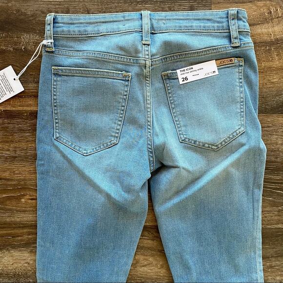 Joe’s Jeans The Icon Mid Rise Skinny Ankle Percy Jeans Size 26 - Picture 11 of 12